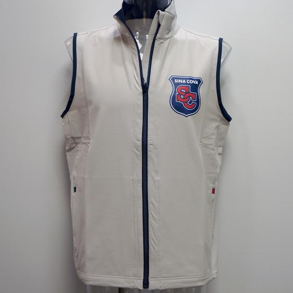 SINA COVA（シナコバ） シナコバ・23 秋冬 AW 新作・ZIPUP ベスト(L