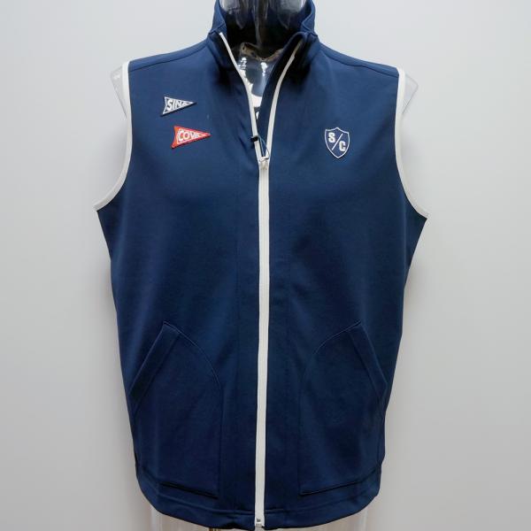 SINA COVA　シナコバ　ベスト SINA COVA（シナコバ） シナコバ・24 春夏 SS 新作・ZIPUP ベスト(L