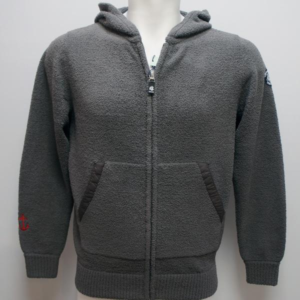 シナコバ ニットセーター ネイビー/ホワイト【M】刺繍 マリンボーダー