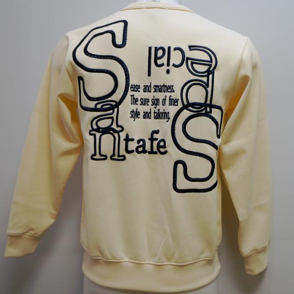 サンタフェ サンタフェ・25 SS 春夏・バックモチーフ 丸首 トレーナー