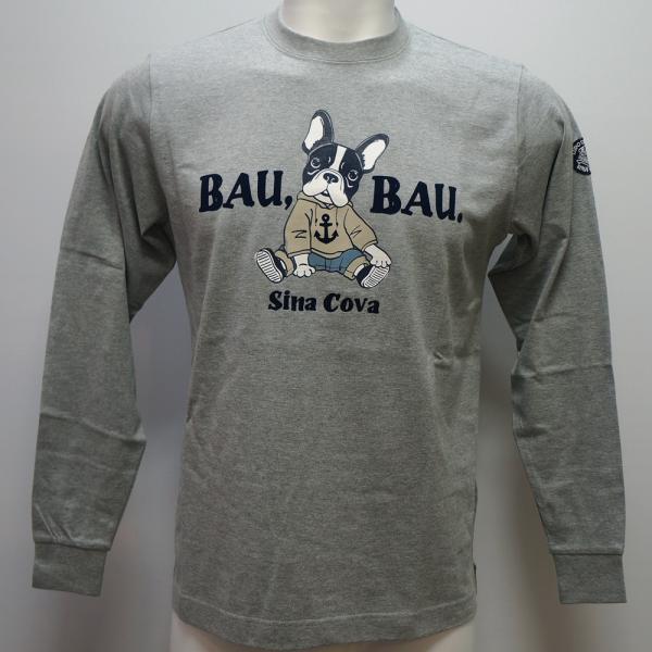 SINA COVA（シナコバ） シナコバ・25 秋冬 AW 新作・長袖Tシャツ(M)(L