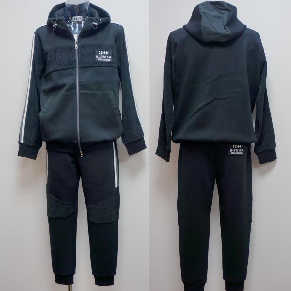 BBCO ビビコ 23 秋冬 AW 新作・フルZIPパーカー スウェット上下(52)(3L