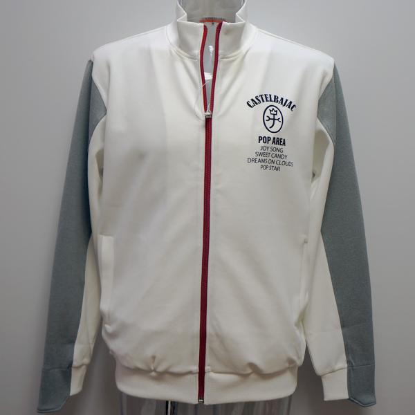 カステルバジャック スポーツ　春夏 新作・ロゴプリント入り薄手 ブルゾン CASTELBAJAC（カステルバジャック） スポーツ・24 春夏 SS 新作・大柄