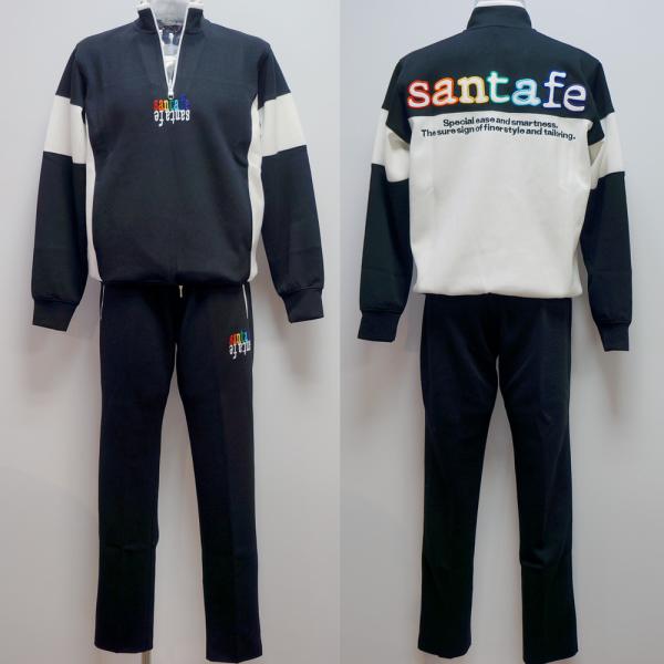 santa fe x SPAORE トレーナー上下 高機能ウェア 50 gp3 サンタフェ サンタフェ・22 AW 秋冬・ロゴ刺繍 ZIPUP トレーナー 上下