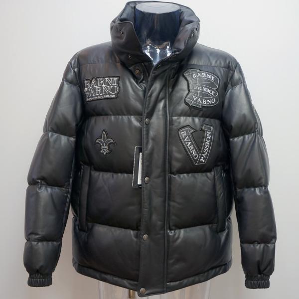 バーニヴァーノ・23 秋冬 AW 新作(M)(L)羊革 ダウン ジャケット バーニヴァーノ・23 秋冬 AW 新作(M)(L)羊革 ダウン ジャケット
