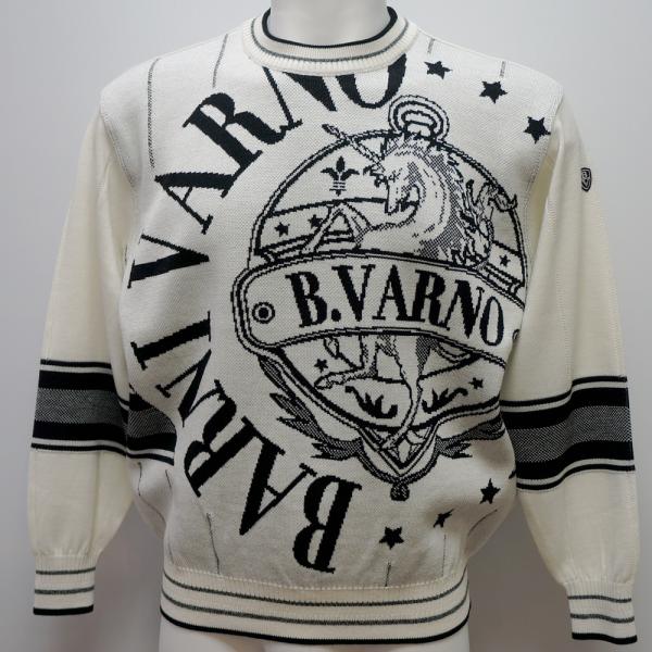 BARNI VARNO バーニヴァーノ ゴージャス ユニコーン 総柄 セーター BARNI VARNO バーニヴァーノ ゴージャス ユニコーン 総柄