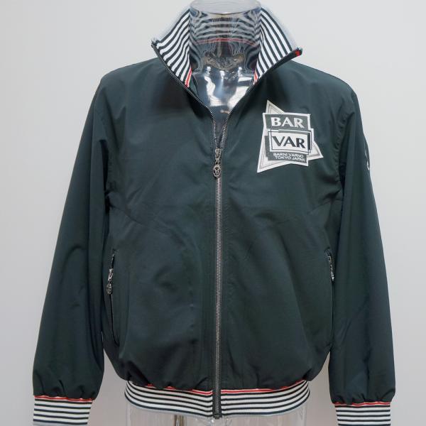 バーニヴァーノ・ポリエステルストレッチ ブルゾン(M)(L) 24 春夏 SS 新作 BSS-NBS-5086-09 BARNI VARNO (M)(L)