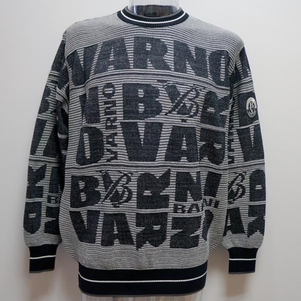 バーニヴァーノ・BV柄 長袖 サマーセーター(M)(L) 24 春夏 SS 新作 BSS