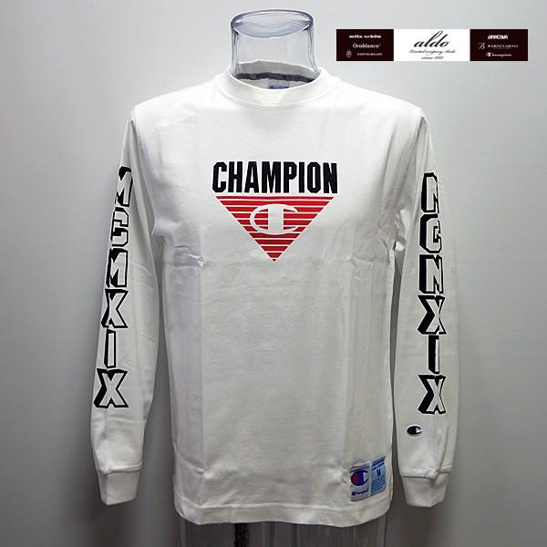 チャンピオン Champion 長袖tシャツ アクションスタイル メンズ レディース 秋冬新作 C3 Q408 ネコポス発送 C3 Q408 Wht Aldo洋品店 通販 Yahoo ショッピング