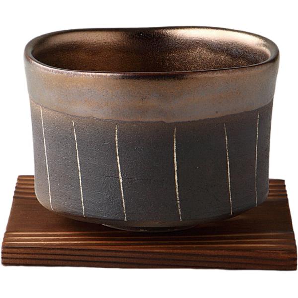 抹茶碗 抹茶茶碗 煎茶碗 いっぷく碗 金彩十草 黒 万古焼 日本製 抹茶椀 抹茶 matcha 茶碗 茶器 茶道具 茶道 おしゃれ