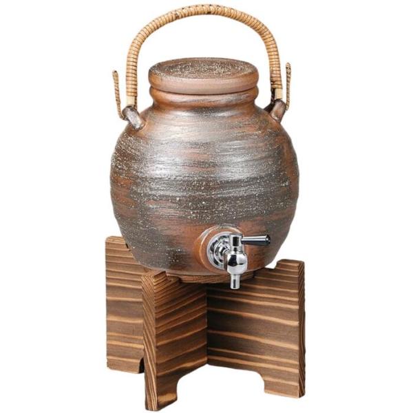 味わい深い器で呑む酒はおいしさも格別です。商品サイズ：150×200×370mm・2,500cc＜産地＞日本（信楽焼）ご注意：個装箱がない商品によりギフトラッピング不可商品のため、ご注文時にギフト包装のご選択をされないようお願い致します。サ...