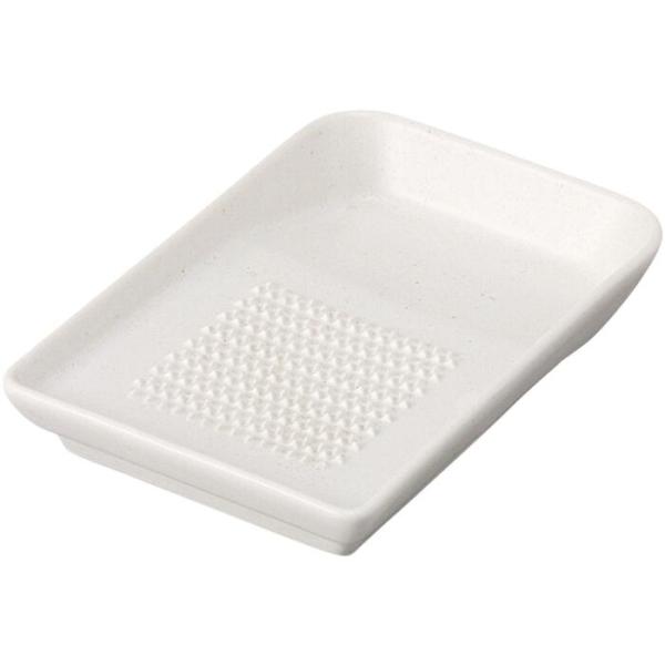 白マットおろし器 すりおろし器 大根おろし器 陶器 おしゃれ 美濃焼