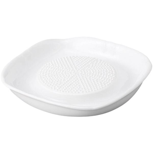 ノンスリップおろし器 白（小） すりおろし器 大根おろし器 陶器 おしゃれ 美濃焼