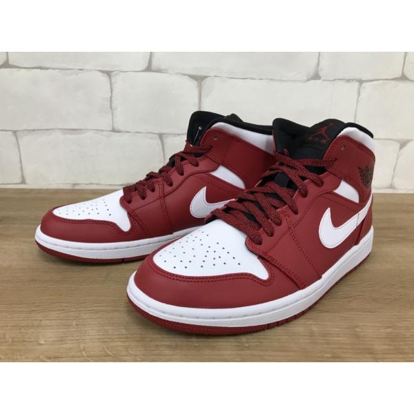 NIKE AIR JORDAN 1 MID GYM RED/WHITE/BLACK ナイキ エア ジョーダン 1 ミッド ジムレッド/ホワイト/ブラック 554724-605
