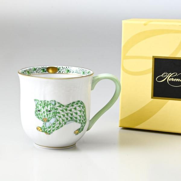 ヘレンド マグカップ 純正BOX付 2022年 壬寅 干支 寅年 マグ 洋食器  