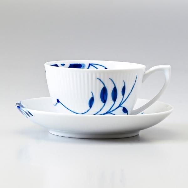  ブルーフルーテッド カップ＆ソーサー 2客セット ロイヤルコペンハーゲン ブルーフルーテッド カップ&ソーサー2客セット