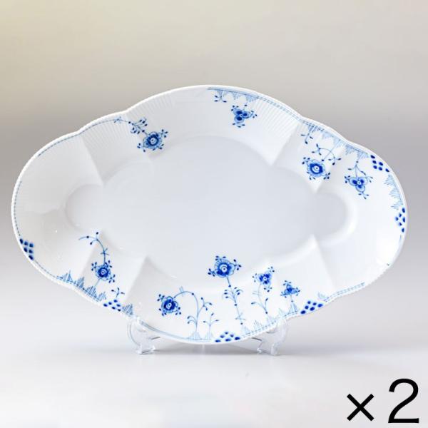 ROYAL COPENHAGEN（ロイヤルコペンハーゲン） 2枚セット ブルー