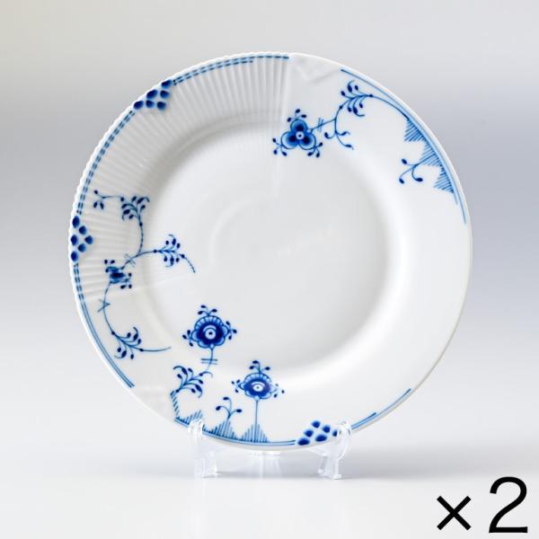 値下げしました！ロイヤルコペンハーゲンブルーエレメンツプレート19cm2枚セット ブルーエレメンツ プレート 19cm|ロイヤル コペンハーゲン 公式