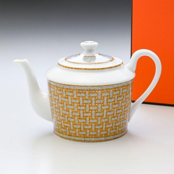 HERMES モザイク 24 ゴールド PM小物入れ 陶器 Mosaique au 24 gold box, small model | Hermès USA