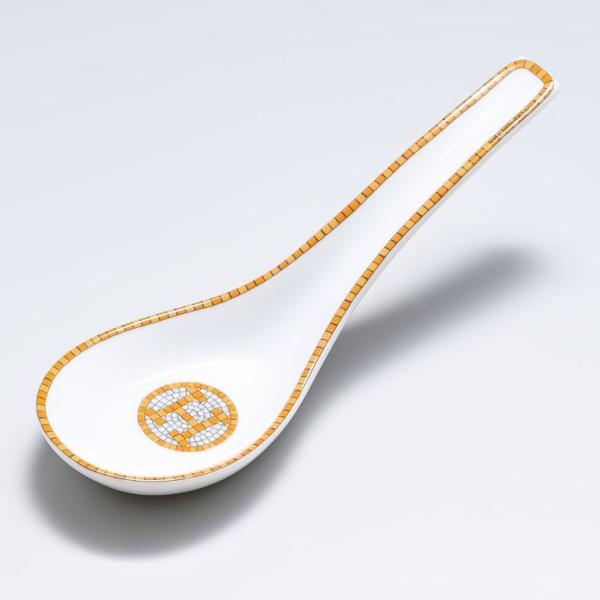 HERMES（エルメス） スープスプーン モザイク ヴァンキャトル ゴールド
