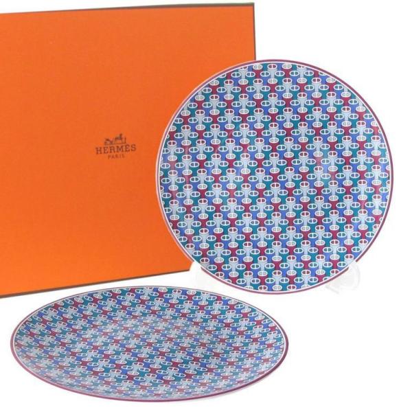 HERMES（エルメス） タイ・セット TIE SET ガーネット 14cm ブレッド