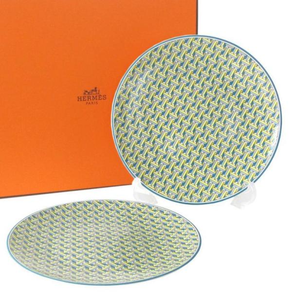 HERMES 並行輸入品 エルメス タイ・セット TIE SET ミント 14cm