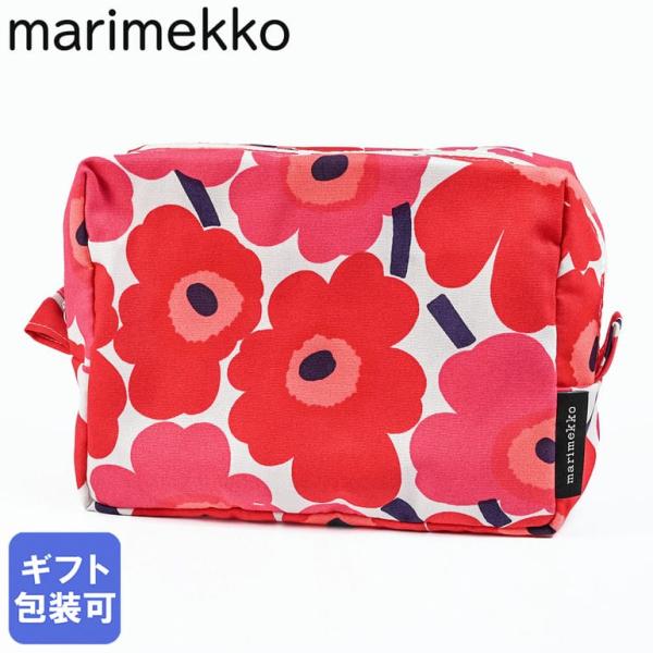 【並行輸入品】 マリメッコ Marimekko ポーチ 化粧ポーチ コスメポーチ 小物入れ ウニッコ ラシィマット Vilja Unikko