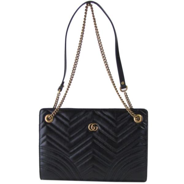 GUCCI グッチ ショルダーバッグ GGマーモント ミディアム