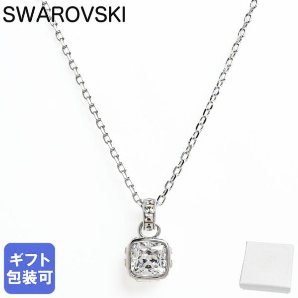 SWAROVSKI（スワロフスキー） ネックレス Birthstone クリア シルバー