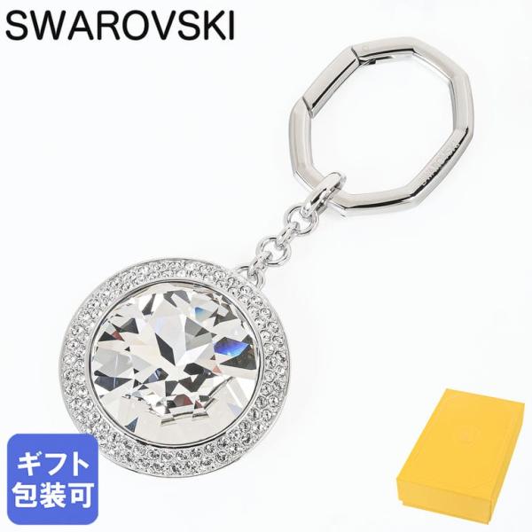 スワロフスキー キーリング キーホルダー Una Angelic ラウンドカット レディース クリア 5763032 バッグチャーム