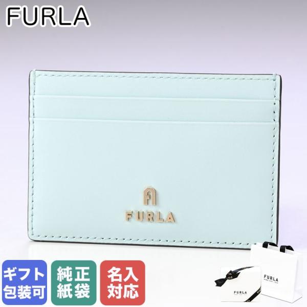 フルラ カードケース カメリア レディース ミンティー WP00305 AX0733 1859S 名入れ可有料【純正紙袋付き】