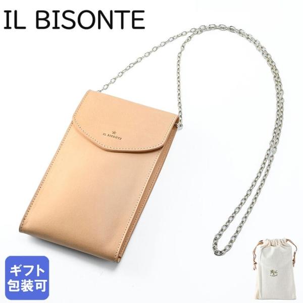 IL BISONTE（イルビゾンテ） スマホショルダーバッグ レディース