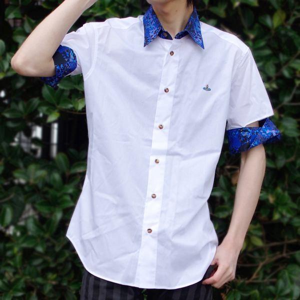 ヴィヴィアンウエストウッド マン 半袖シャツ メンズ ホワイト タータンネイビー S25dl0290stn492 003f 0225 S25dl0290stn492 Wb A Level エイレベル 通販 Yahoo ショッピング