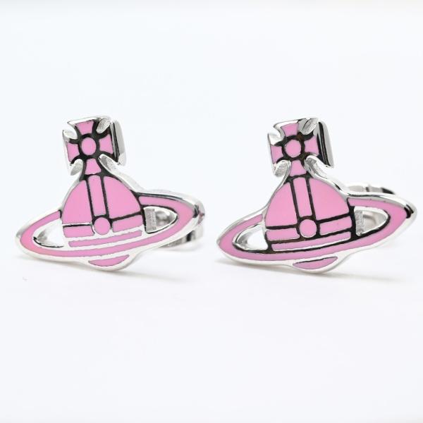 【関税込み】Vivienne Westwood ゴールド＆ピンク Kitty ピアス ◇完売前に◇【 Vivienne Westwood 】ピンク ジルコニア ピアス