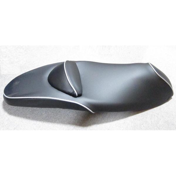 国産品 厚手合皮素材！ PCX125 JF28型  専用設計カスタムシートカバー 取付簡単口ゴム式 ディンプルブラック/カーボン