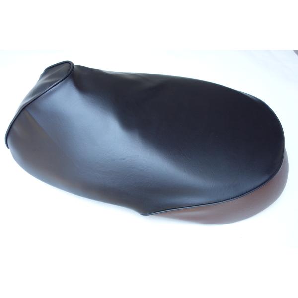 国産品■トゥデイ TODAY AF61/AF67 国産厚手素材 カスタムシートカバー ブラック/ダークブラウン 取付かんたん口ゴム式