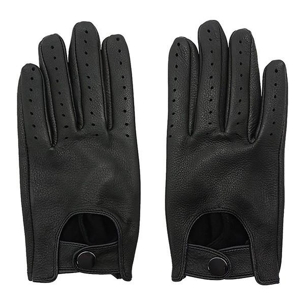 バイク グローブ ドライビンググローブ メンズ Attivo 鹿革 手袋 ブラック 黒 自転車 M 車 プレゼント 並行輸入品 通勤 Xl L S 運転