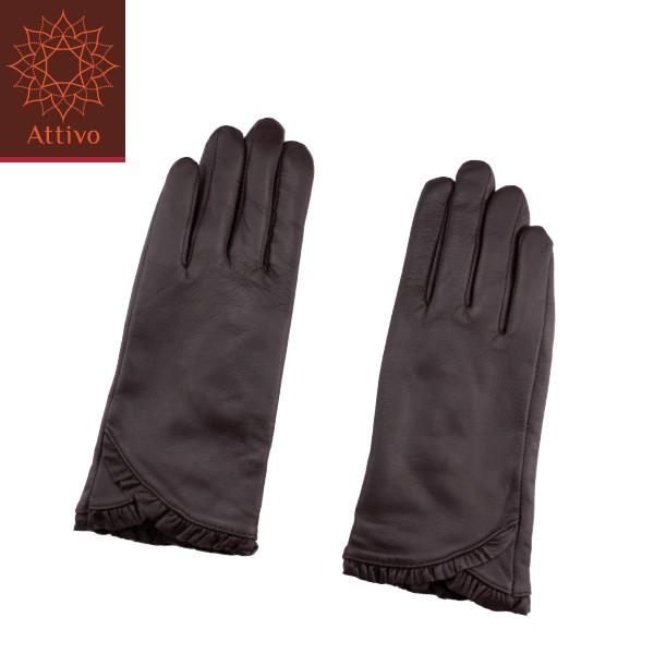 手袋 レディース Attivo 裏地付き ご注文で当日配送 在庫処分セール チャコール S M 本革 Xl ブランド ラムレザー L 女性 グローブ サイズ