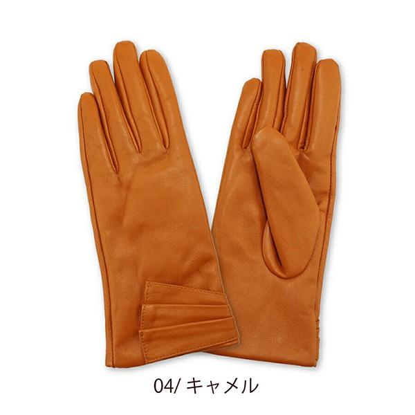 革手袋 レディース Attivo レザーグローブ キャメル S M Lサイズ ドレープ風 防寒 売り尽くしセール 通勤 自転車 女性 ブランド 買収