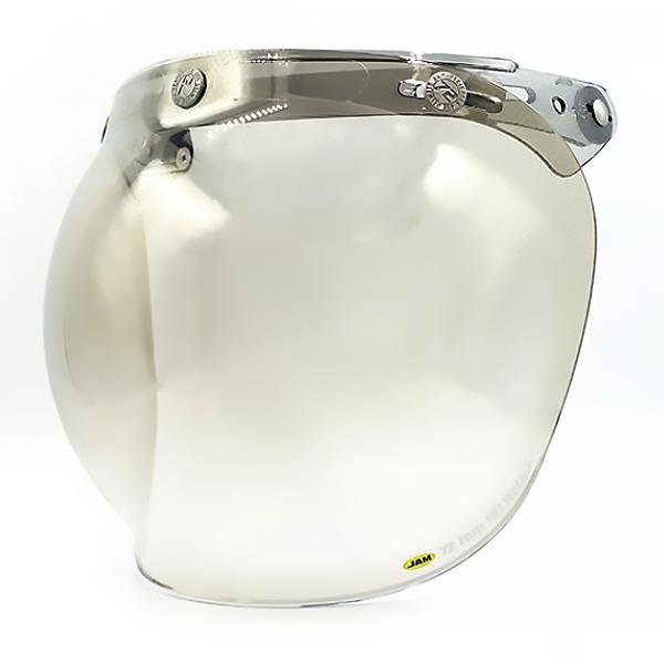 【メーカー名】ジャムテックジャパン【適合】ジェットヘルメット汎用品となります※前頭部の3箇所にドットボタンが付いたジェットヘルメットの大半に適合致します。【QUA】シールド部ポリカボネート素材【カラー】■JCBN-06:フラッシュミラーシャ...