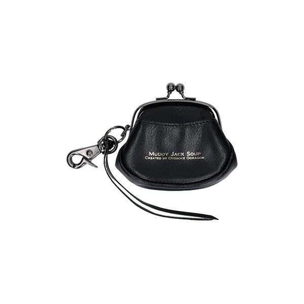 がま口財布 メンズ レディース コインケース 日本製 ブラック ブランド Muddyjacksoup 黒 プレゼント セールsale Off マディジャックスープ 小銭入れ