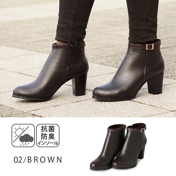 レインブーツ レディース ショート 激安挑戦中 短靴 レインファブス ブラウン レインシューズ レザー風 雨靴 通勤 母の日 プレゼント 美脚 梅雨 完全防水 女性