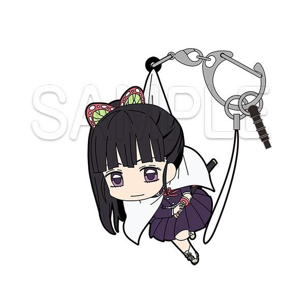 鬼滅の刃 グッズ 栗花落カナヲ つままれ キーホルダー ストラップ