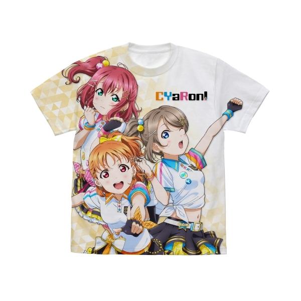 ラブライブ！サンシャイン!! CYaRon! フルグラフィックTシャツ WHITE 