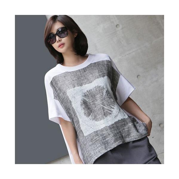 トップス レディース Tシャツ 半袖 柄 夏 50代 40代 60代 体型カバー レディースファッション 女性 黒 白 ベージュ ネイビー Buyee Buyee 提供一站式最全面最专业现地yahoo Japan拍卖代bid代拍代购服务 Bot Online