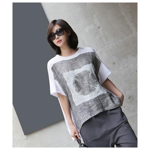 トップス レディース Tシャツ 半袖 柄 夏 50代 40代 60代 体型カバー レディースファッション 女性 黒 白 ベージュ ネイビー Buyee Buyee 提供一站式最全面最专业现地yahoo Japan拍卖代bid代拍代购服务 Bot Online