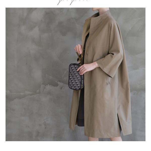 コート レディース 大人 40代 50代 60代 ファッション 女性 上品 黒 ベージュロング丈 スプリングコート ロングコート 体形カバー 春 ミセス Buyee Buyee 日本の通販商品 オークションの代理入札 代理購入