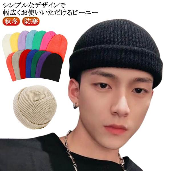 ニットワッチ ビーニー 男性 オールシーズン ニット帽 メンズ ニット帽子 レディース ロールキャップ 春夏秋 帽子 春用 夏用 ユニセックス スケー