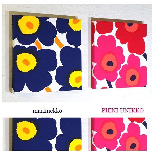 marimekko ファブリックパネル アリス pieniunikko 30×30cm 2枚組