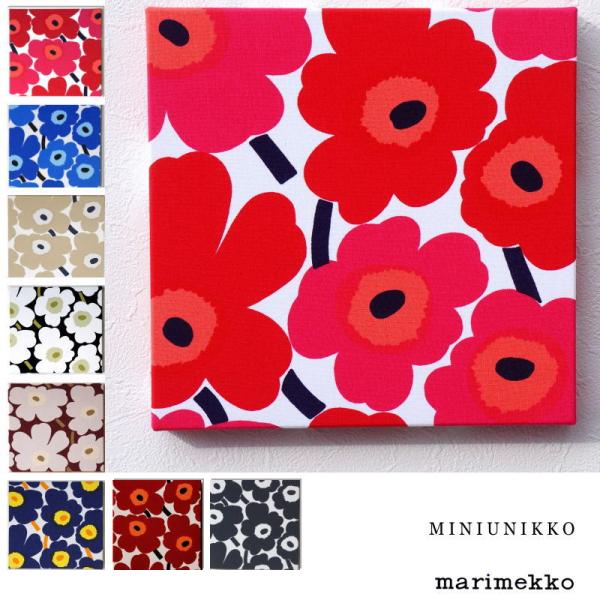 ファブリックパネル 北欧 マリメッコ ミニウニッコmarimekko Miniunikko 20×20cm 各カラーあり 設置簡単 賃貸OK インテリアパネル アートパネルマリメッコ　ミニウニッコdesigner　マイヤ・イソラSIZE 　...